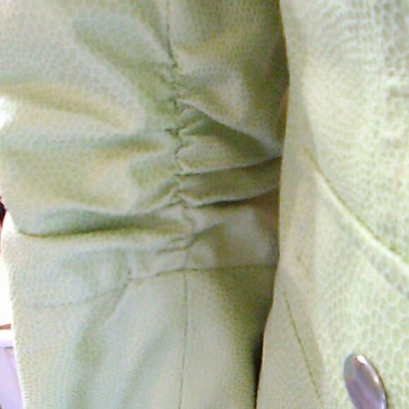 Chico's Faux Leather Zip Up Jacket - Picture 4 of 14